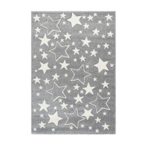 Tapis 170x120cm, design A923O coloris gris - Confort et élégance pour votre intérieur