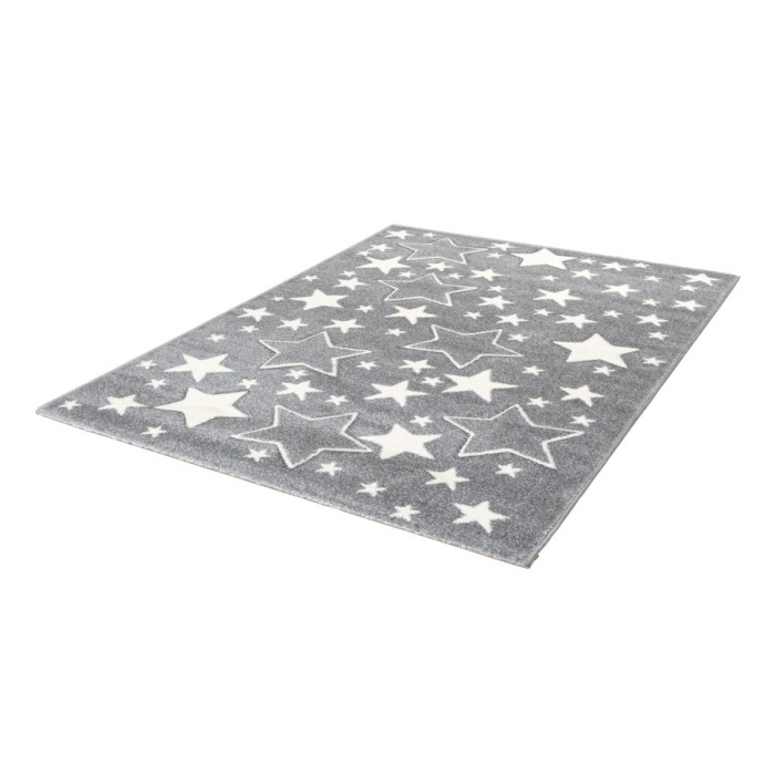 Tapis 230x160cm, design A923O coloris gris - Confort et élégance pour votre intérieur