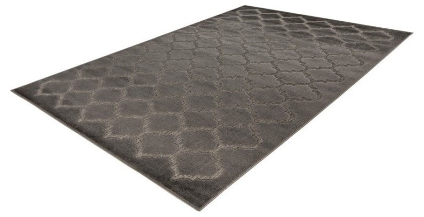 Tapis 230x160cm, design A102A coloris gris - Confort et élégance pour votre intérieur