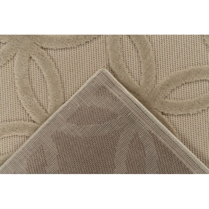 Tapis 300x80cm, design A302A coloris beige - Confort et élégance pour votre intérieur