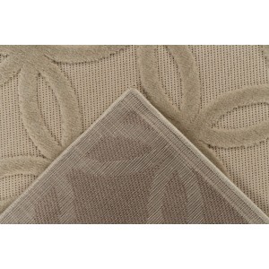 Tapis 300x80cm, design A302A coloris beige - Confort et élégance pour votre intérieur