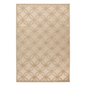 Tapis 300x80cm, design A302A coloris beige - Confort et élégance pour votre intérieur