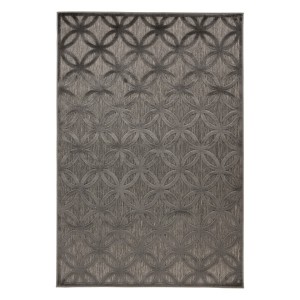 Tapis 170x120cm, design A302A coloris gris - Confort et élégance pour votre intérieur