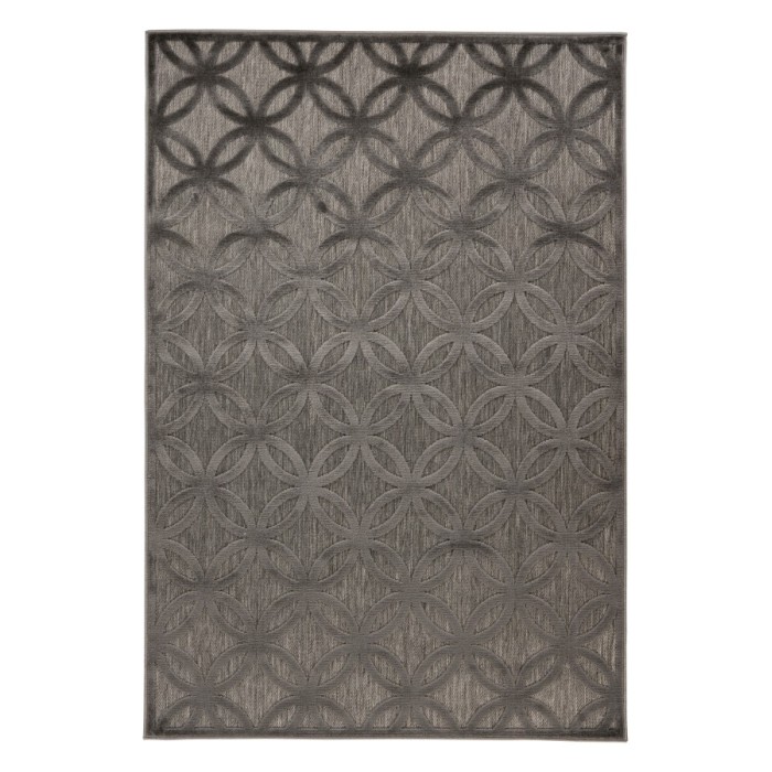 Tapis 230x160cm, design A302A coloris gris - Confort et élégance pour votre intérieur