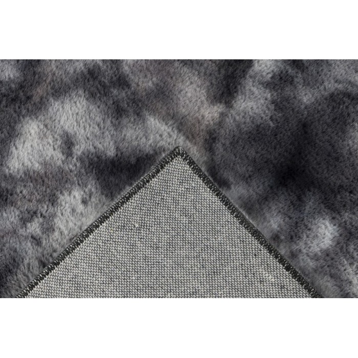 Tapis 150x80cm, design B005O coloris graphite - Confort et élégance pour votre intérieur