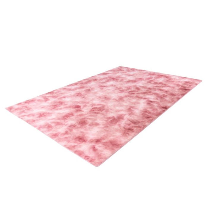Tapis 150x80cm, design B005O coloris rose - Confort et élégance pour votre intérieur