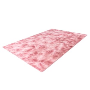 Tapis 150x80cm, design B005O coloris rose - Confort et élégance pour votre intérieur