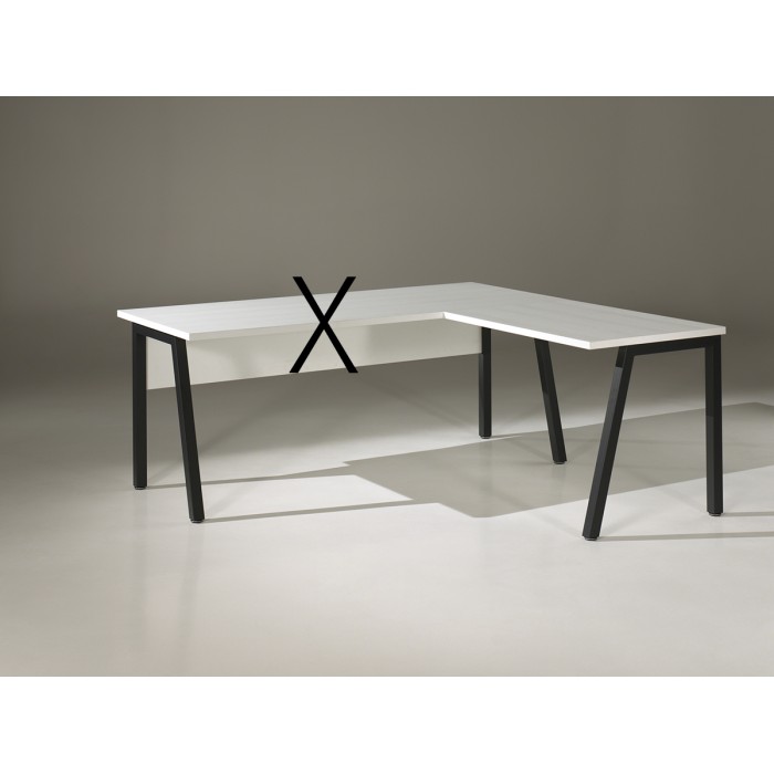 Retour pour Bureau – Collection SOON – Coloris Blanc et Noir – Extension Fonctionnelle