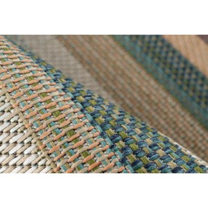 Tapis 150x80cm, design C403I coloris multicolore - Confort et élégance pour votre intérieur