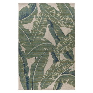 Tapis 170x120cm, design C603I coloris vert - Confort et élégance pour votre intérieur