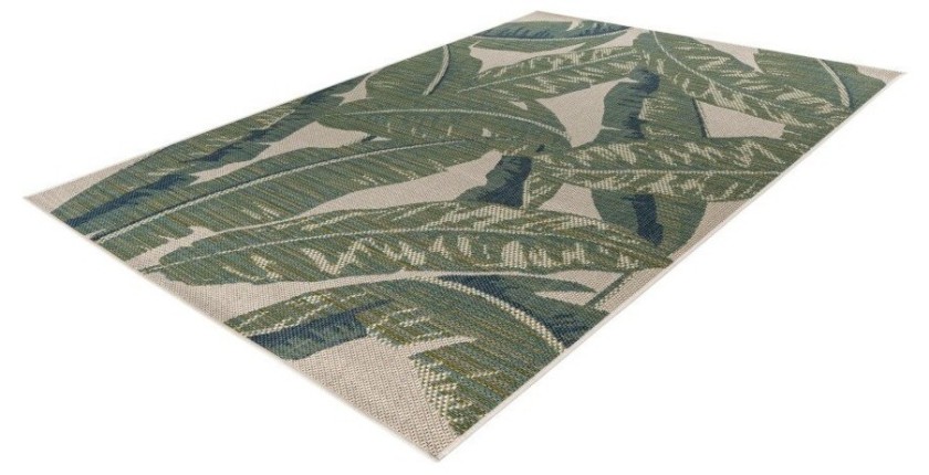 Tapis 290x200cm, design C603I coloris vert - Confort et élégance pour votre intérieur