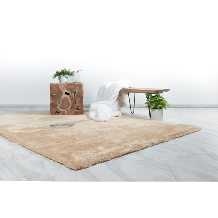 Tapis 170x120cm, design C005D coloris sable - Confort et élégance pour votre intérieur