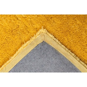 Tapis 150x80cm, design C005D coloris jaune - Confort et élégance pour votre intérieur