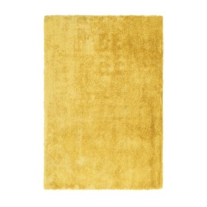 Tapis 150x80cm, design C005D coloris jaune - Confort et élégance pour votre intérieur