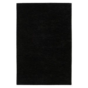 Tapis 150x80cm, design C007Y coloris noir - Confort et élégance pour votre intérieur