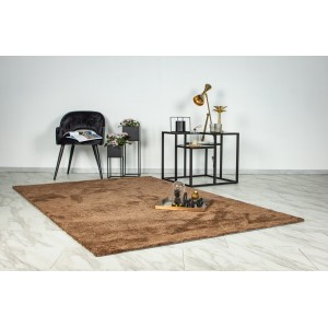 Tapis 150x80cm, design C007Y coloris brun clair - Confort et élégance pour votre intérieur