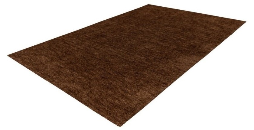 Tapis 230x160cm, design C007Y coloris brun clair - Confort et élégance pour votre intérieur