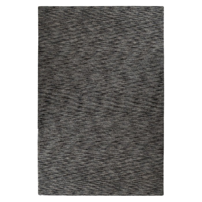 Tapis 170x120cm, design C007Y coloris argent - Confort et élégance pour votre intérieur