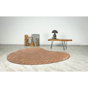 Tapis 230x160cm, design C008Y coloris beige - Confort et élégance pour votre intérieur