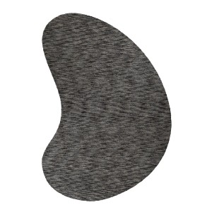 Tapis 230x160cm, design C008Y coloris argent - Confort et élégance pour votre intérieur