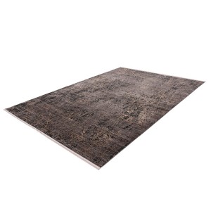 Tapis 150x80cm, design C109E coloris gris - Confort et élégance pour votre intérieur