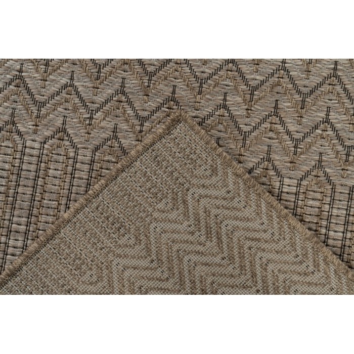 Tapis 230x160cm, design C103A coloris naturel - Confort et élégance pour votre intérieur