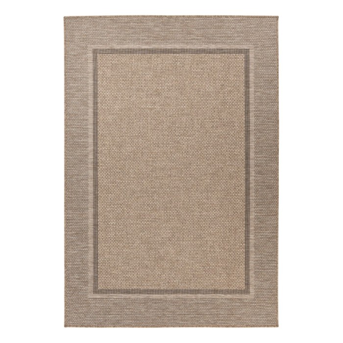 Tapis 290x200cm, design C503A coloris naturel - Confort et élégance pour votre intérieur
