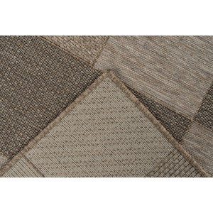 Tapis 230x160cm, design C603A coloris naturel - Confort et élégance pour votre intérieur