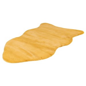 Tapis 90x60cm, design C005Y coloris jaune doré - Confort et élégance pour votre intérieur