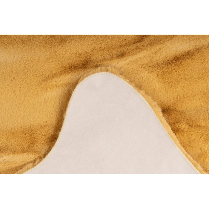 Tapis 90x60cm, design C005Y coloris jaune doré - Confort et élégance pour votre intérieur