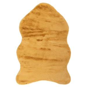 Tapis 90x60cm, design C005Y coloris jaune doré - Confort et élégance pour votre intérieur