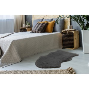 Tapis 90x60cm, design C005Y coloris gris - Confort et élégance pour votre intérieur