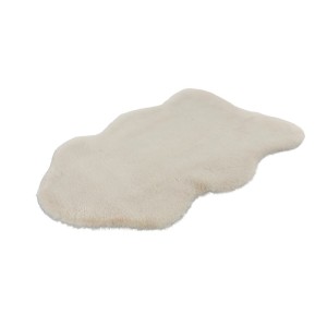 Tapis 90x60cm, design C005Y coloris ivoire - Confort et élégance pour votre intérieur