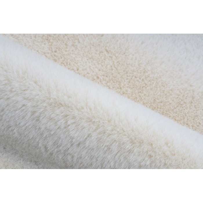 Tapis 90x60cm, design C005Y coloris ivoire - Confort et élégance pour votre intérieur