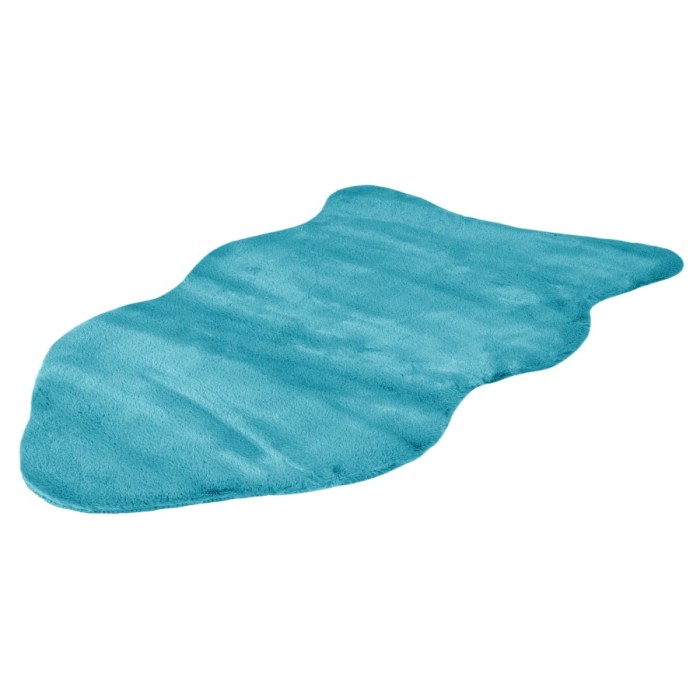 Tapis 90x60cm, design C005Y coloris bleu - Confort et élégance pour votre intérieur