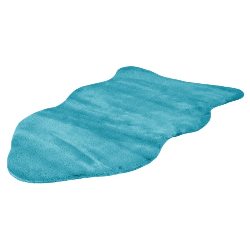 Tapis 90x60cm, design C005Y coloris bleu - Confort et élégance pour votre intérieur