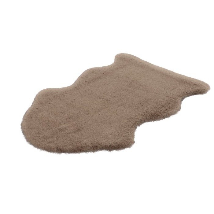 Tapis 90x60cm, design C005Y coloris taupe - Confort et élégance pour votre intérieur