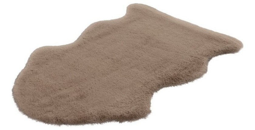 Tapis 90x60cm, design C005Y coloris taupe - Confort et élégance pour votre intérieur