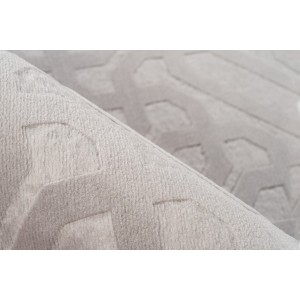 Tapis 280x80cm, design D012A coloris gris - Confort et élégance pour votre intérieur