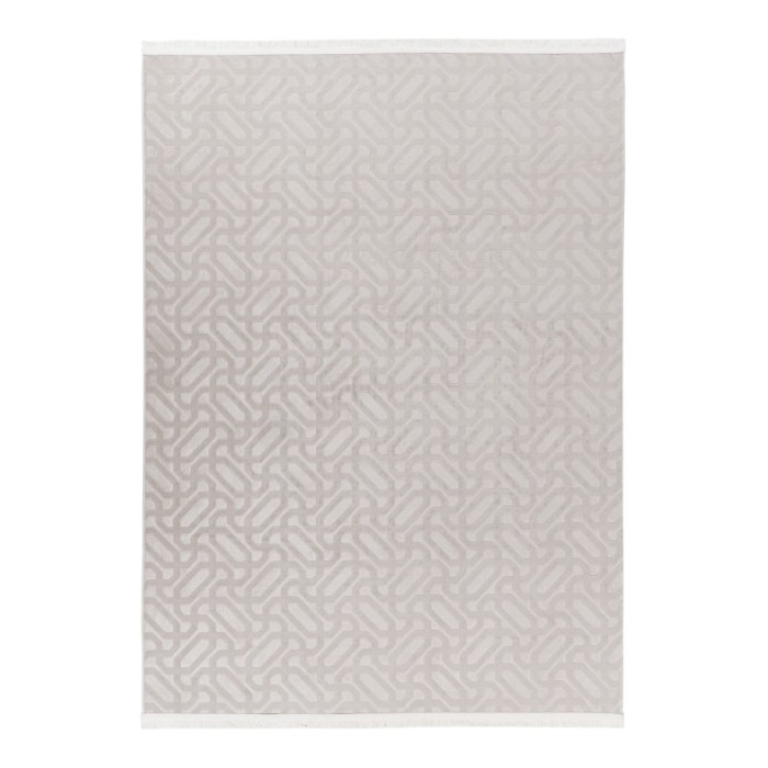 Tapis 280x80cm, design D012A coloris gris - Confort et élégance pour votre intérieur