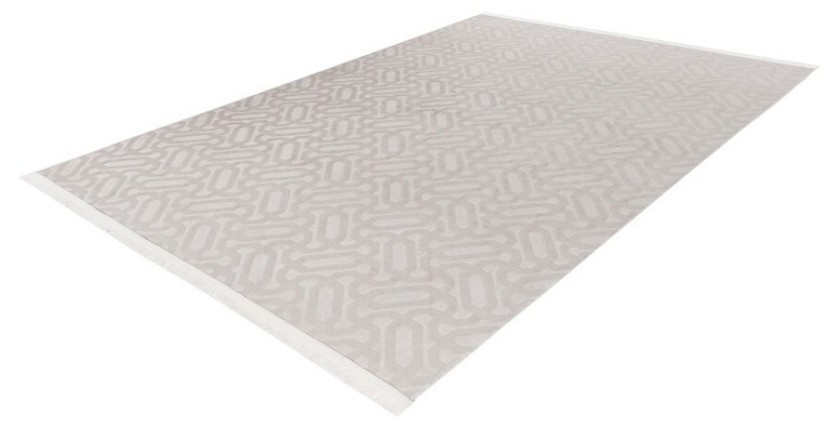 Tapis 280x200cm, design D012A coloris gris - Confort et élégance pour votre intérieur