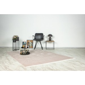 Tapis 140x80cm, design D012A coloris taupe clair - Confort et élégance pour votre intérieur
