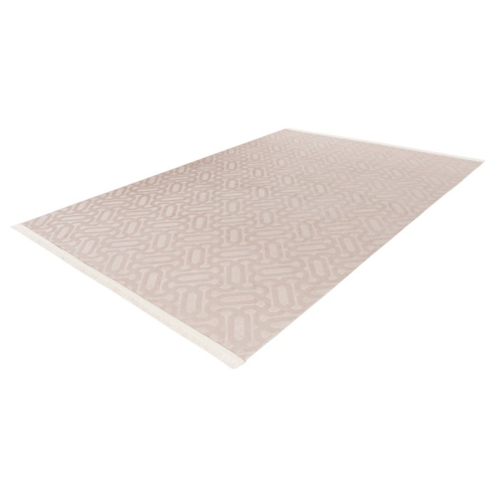 Tapis 280x80cm, design D012A coloris taupe clair - Confort et élégance pour votre intérieur