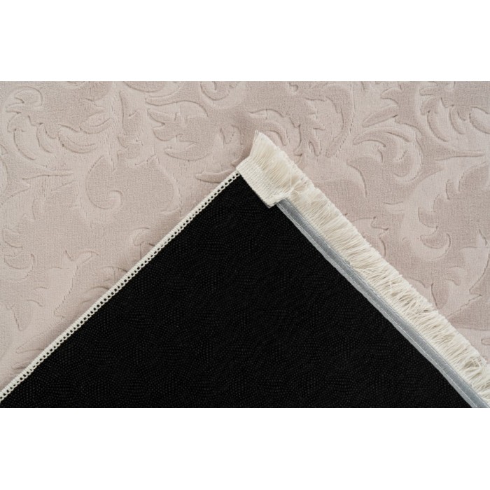 Tapis 280x200cm, design D112A coloris taupe clair - Confort et élégance pour votre intérieur