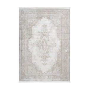 Tapis 330x240cm, design E209E coloris crème - Confort et élégance pour votre intérieur