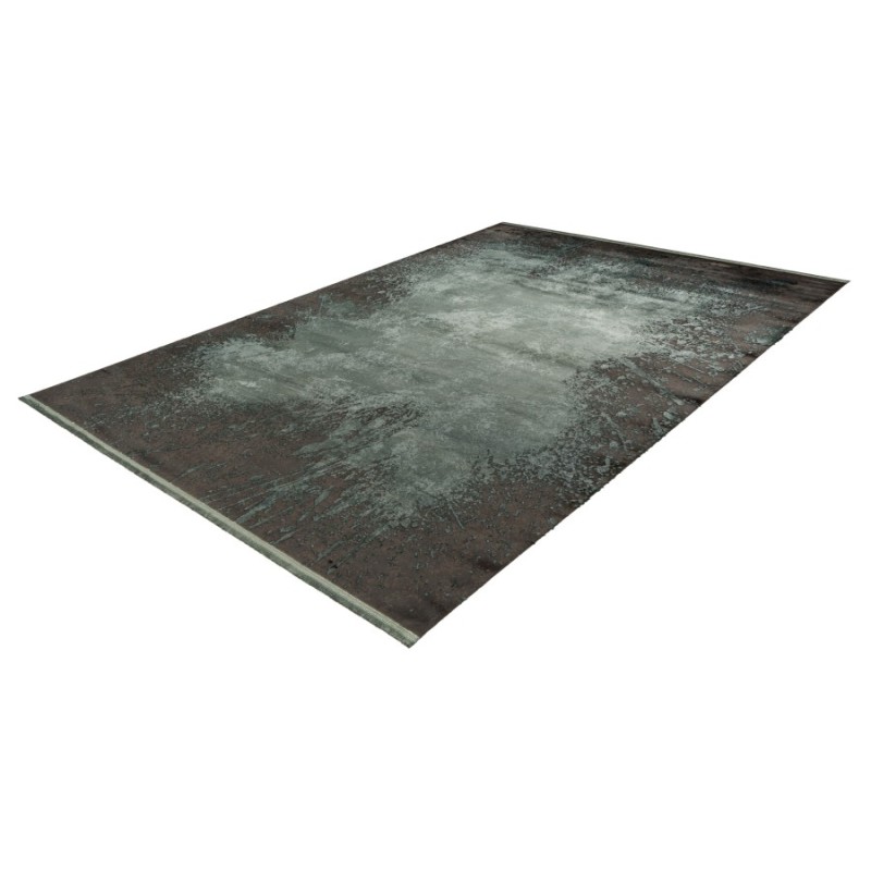 Tapis 290x200cm, design E509E coloris vert onyx - Confort et élégance pour votre intérieur