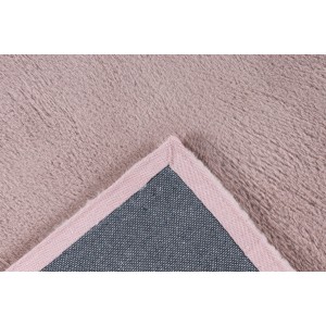 Tapis 150x80cm, design E005N coloris rose pastelle - Confort et élégance pour votre intérieur