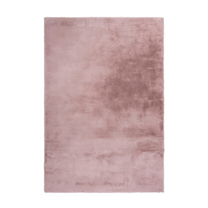 Tapis 170x120cm, design E005N coloris rose pastelle - Confort et élégance pour votre intérieur