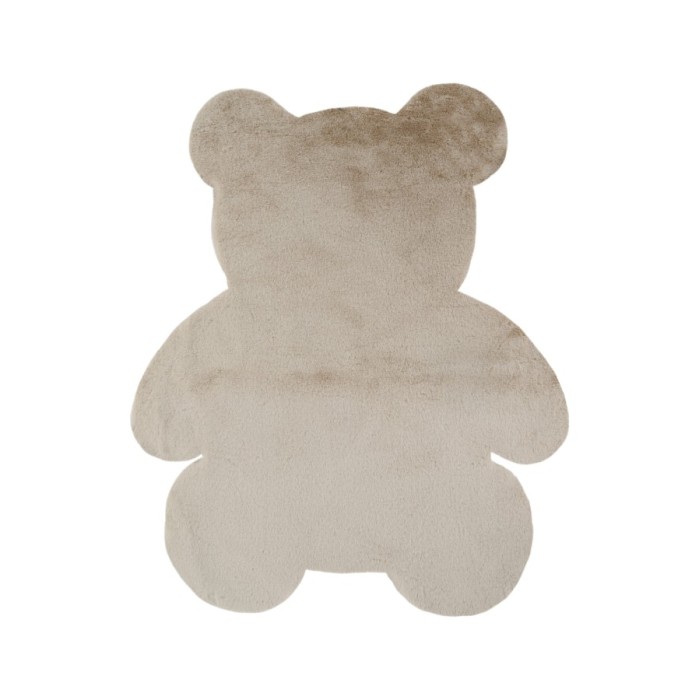 Tapis enfant 110x90cm, design E205S coloris beige - Confort et élégance pour votre intérieur