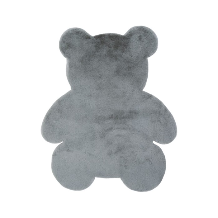 Tapis enfant 110x90cm, design E205S coloris argent - Confort et élégance pour votre intérieur